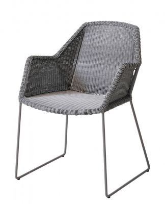 Breeze Outdoor Stuhl Kufengestell Hellgrau Cane-Line EINZELSTÜCK  